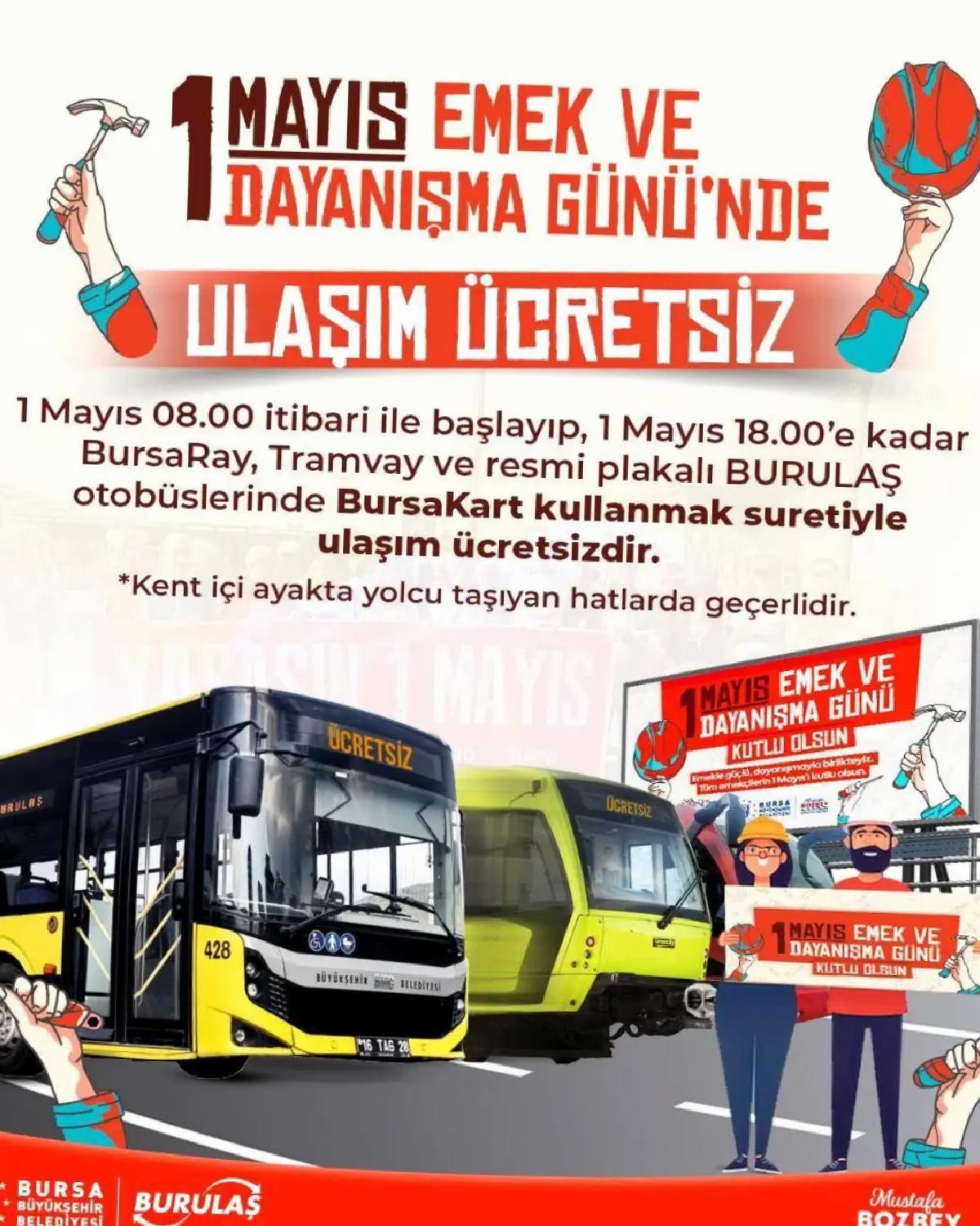 Bursa’da 1 Mayıs Nakliyatı Ücretsiz!