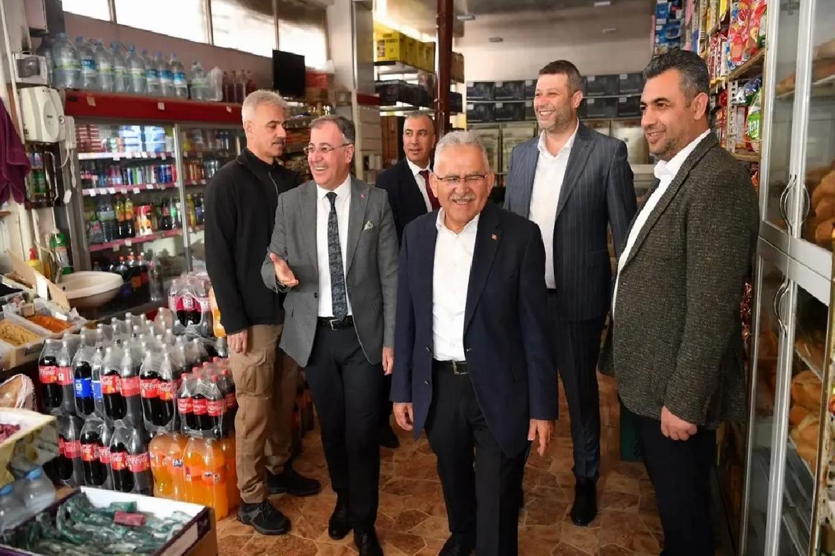 Büyükkılıç Hacılar’da Yeni Hizmet Binasını Ziyaret Etti