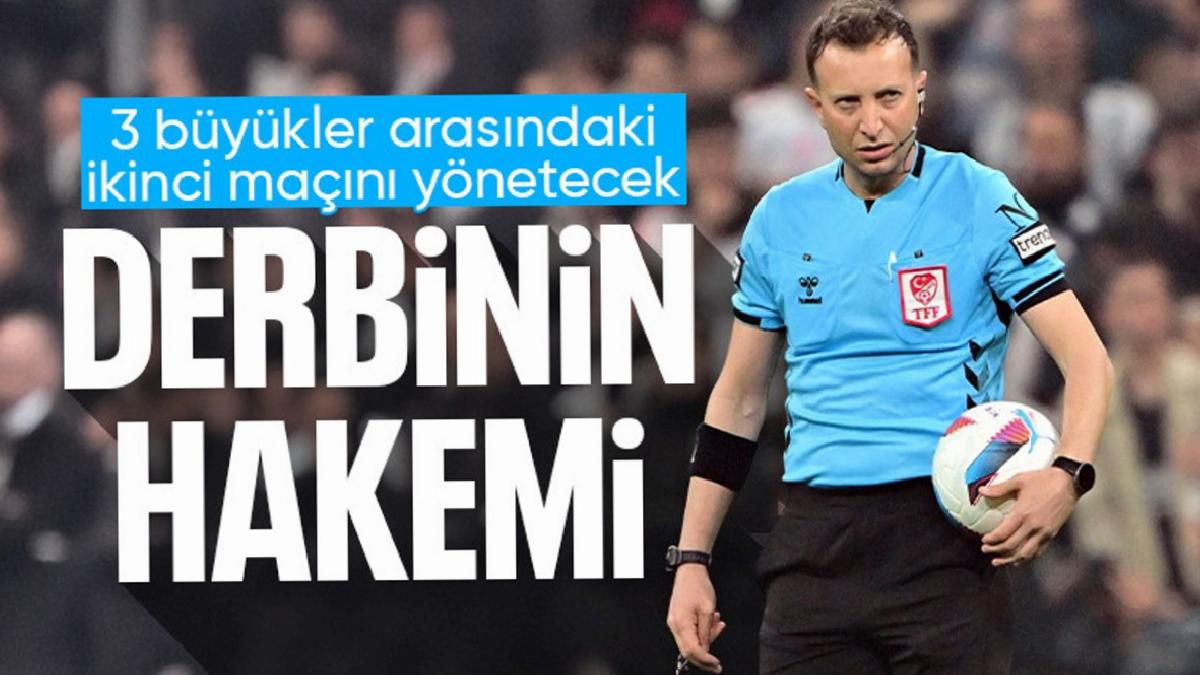 Fenerbahçe-Beşiktaş derbisinin hakemi açıklandı