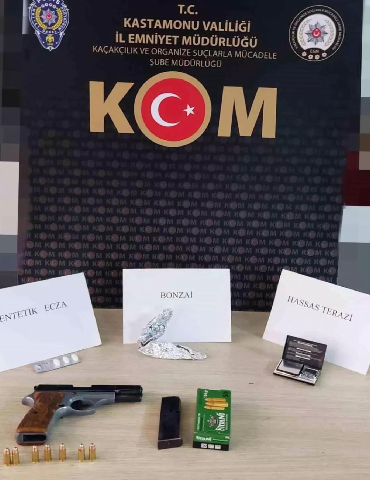 Kastamonu’da Operasyon: 4 Gözaltı