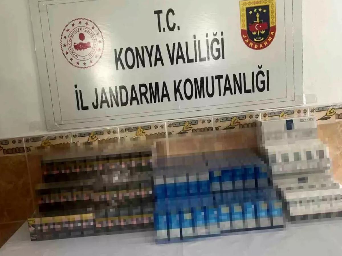 Konya’da Kaçak Sigara Operasyonu