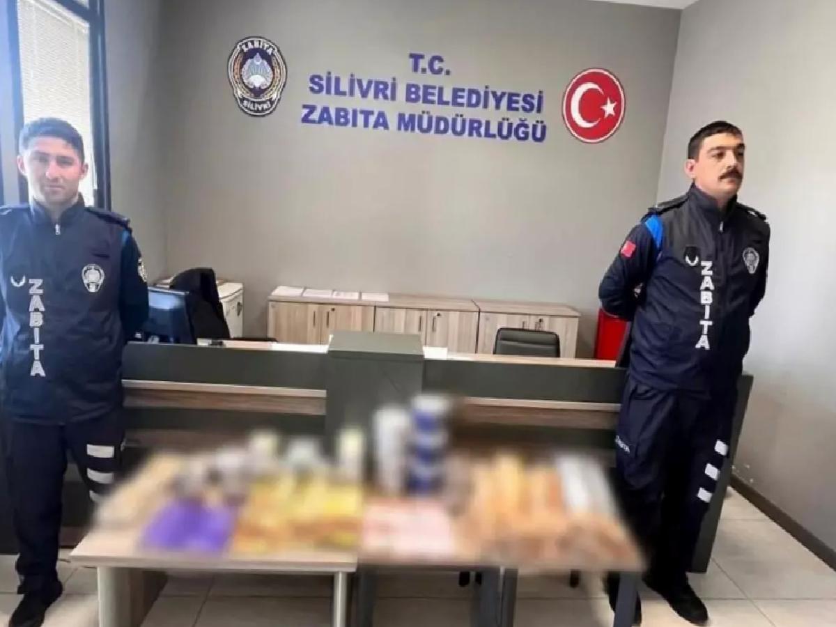 Silivri’de Zabıta Gruplarından Zincir Market Kontrolü