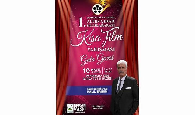 1. Altın Çınar Memleketler arası Kısa Sinema Müsabakası’nda gala heyecanı