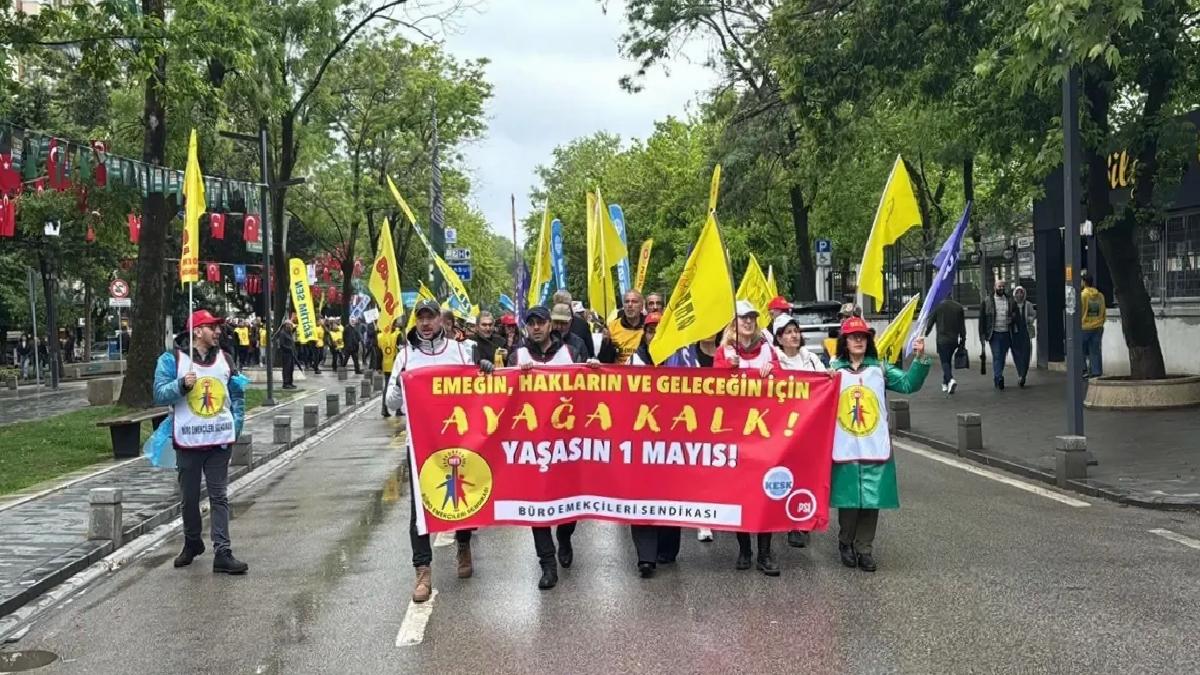 1 Mayıs Aktiflikleri Türkiye’nin 6 Kentinde Kutlandı