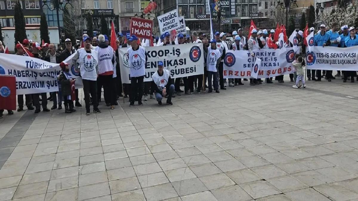 1 Mayıs Kutlamaları Geniş İştirakle Yapıldı