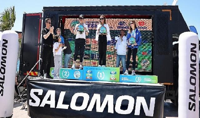 2 bin 606 sportmen Salomon Çeşme Maratonu’nda koştu