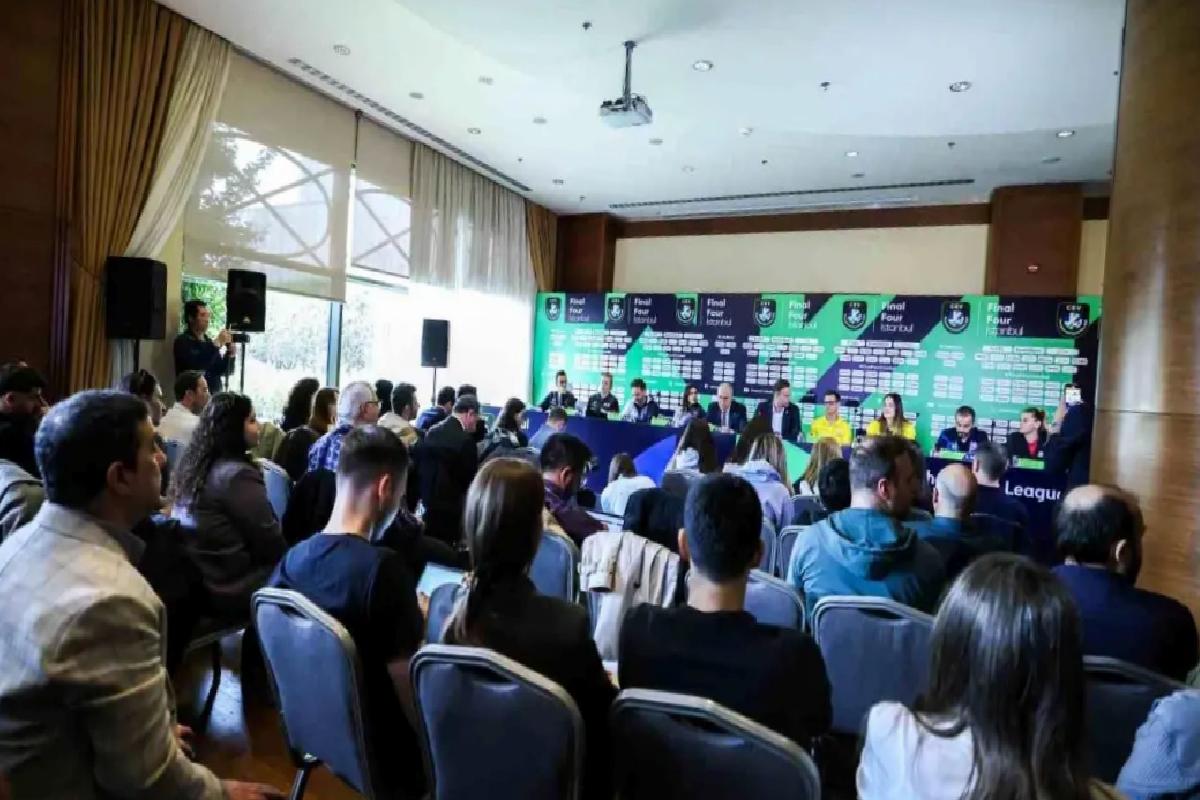 2025 CEV Şampiyonlar Ligi Dörtlü Finali’nin basın toplantısı yapıldı