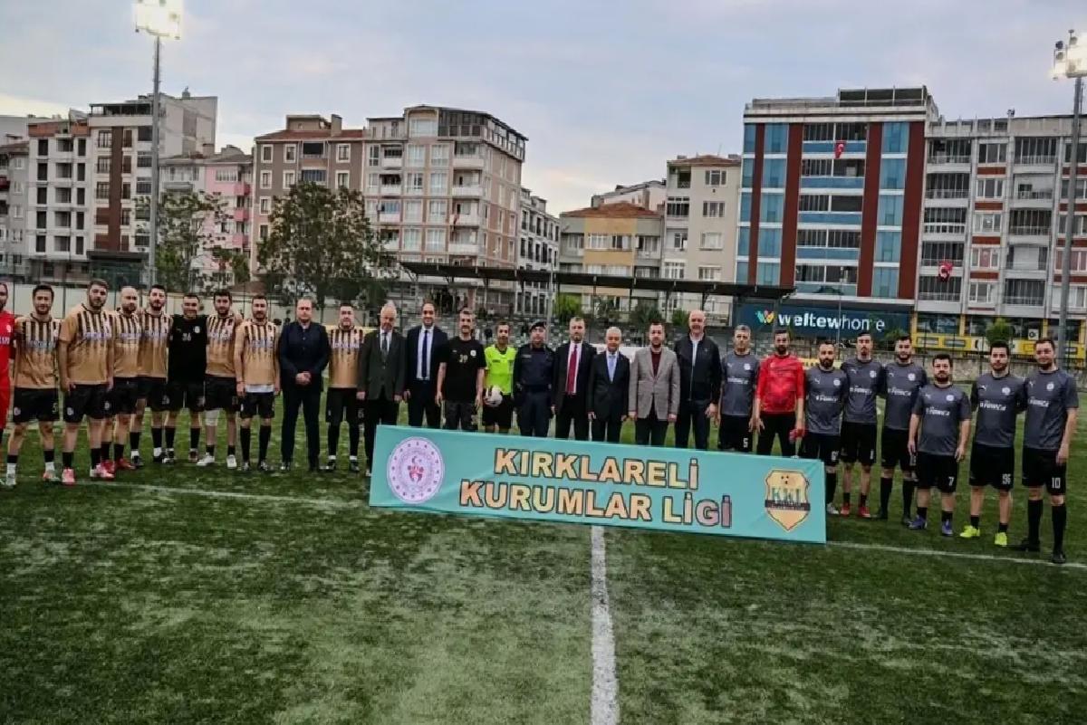 2025 Kurumlar Ligi Futbol Turnuvası Başladı