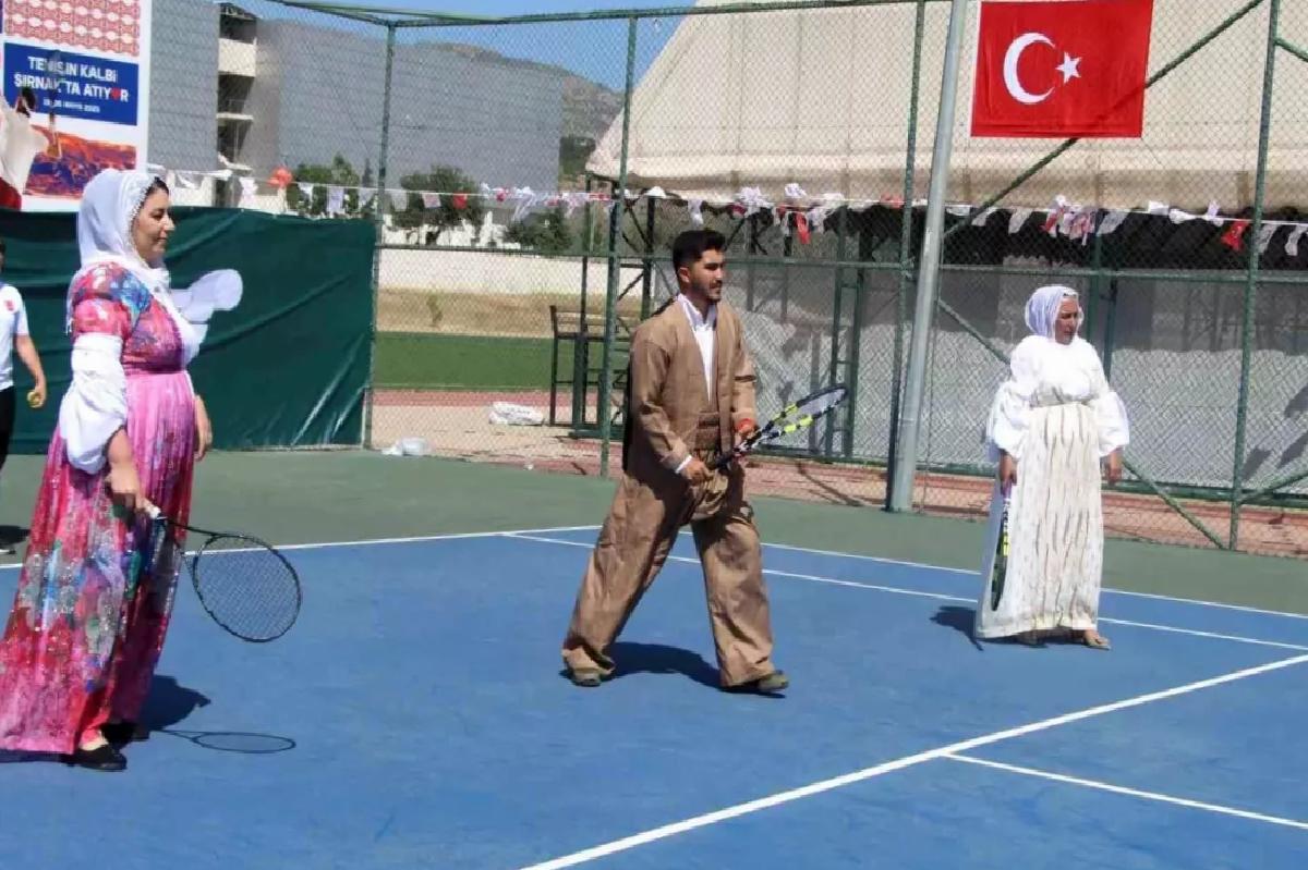 4. Milletlerarası Cudi Cup Tenis Turnuvası Şırnak’ta Başladı