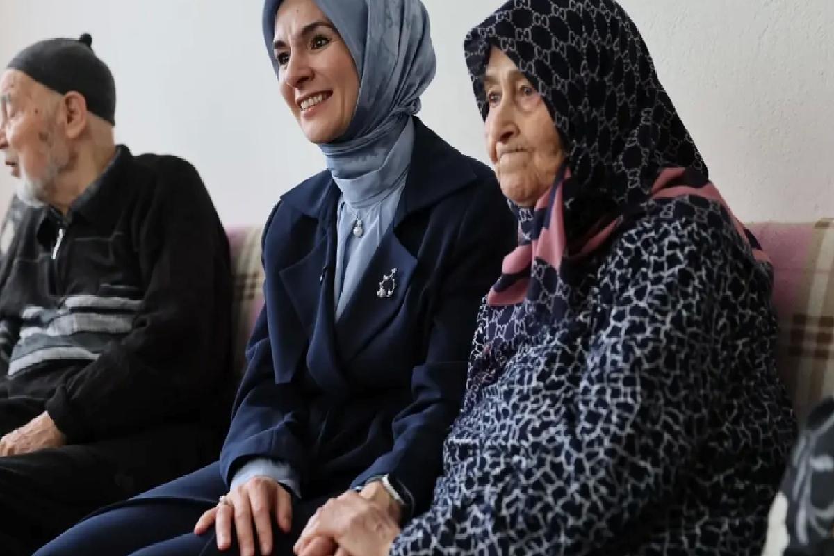 70 Yıldır Birlikte: Göktaş’tan Yılmaz Çiftine Ziyaret