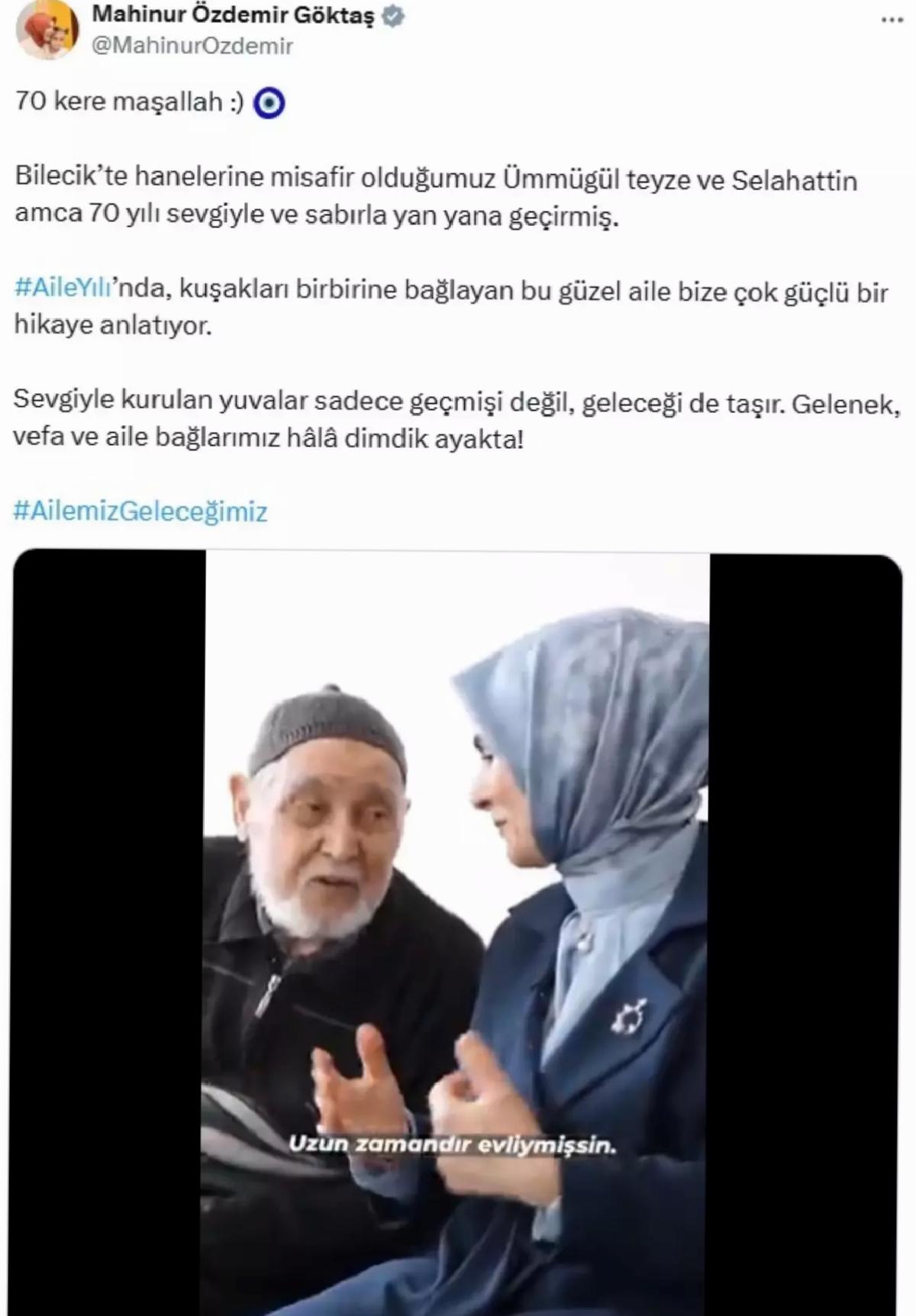 70 Yıllık Evliliğe Ziyaret