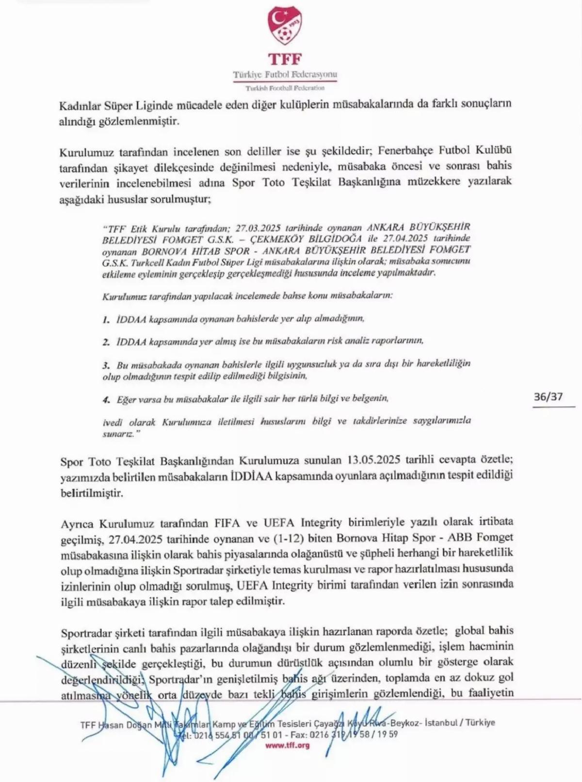 ABB FOMGET Kadınlar Ligi Şampiyonu