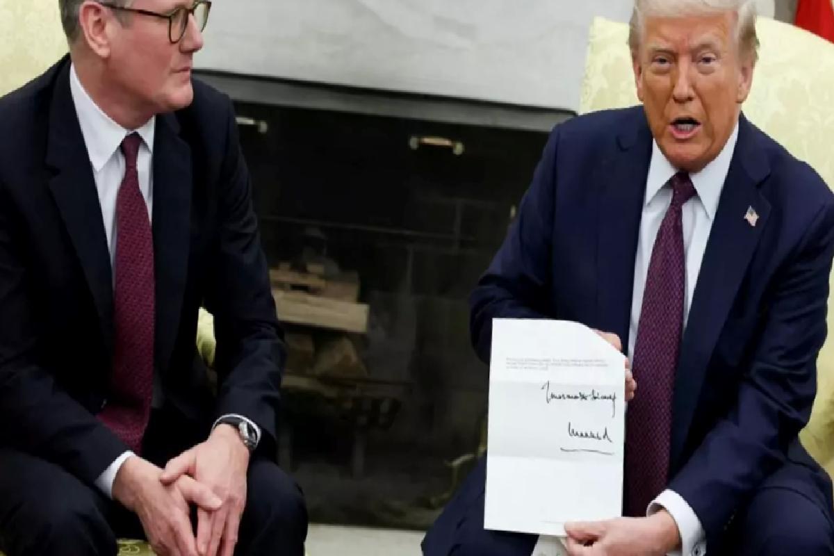 ABD Başkanı Trump: İngiltere ile çığır açan bir gümrük muahedesine imza attık.