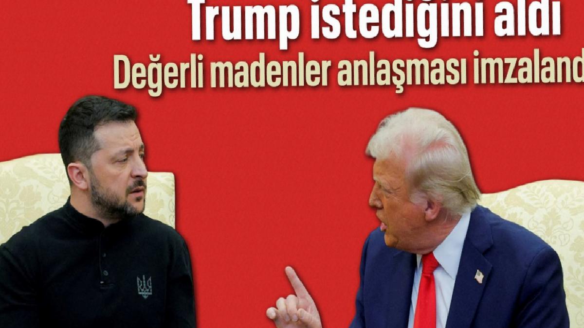 ABD ve Ukrayna bedelli madenler muahedesini imzaladı