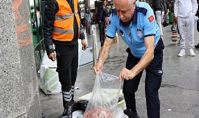 Adapsız formda taşınan 300 kilogram ete el konudu
