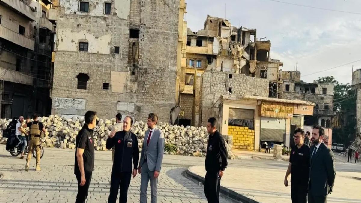 AFAD Başkanı Halep’te Temaslarda Bulundu