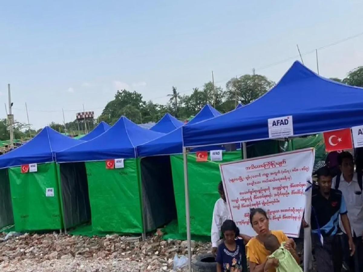 AFAD, Myanmar’a Yardım Gönderdi