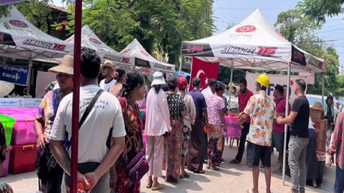 AFAD’dan Myanmar’daki depremzedelere yardım eli