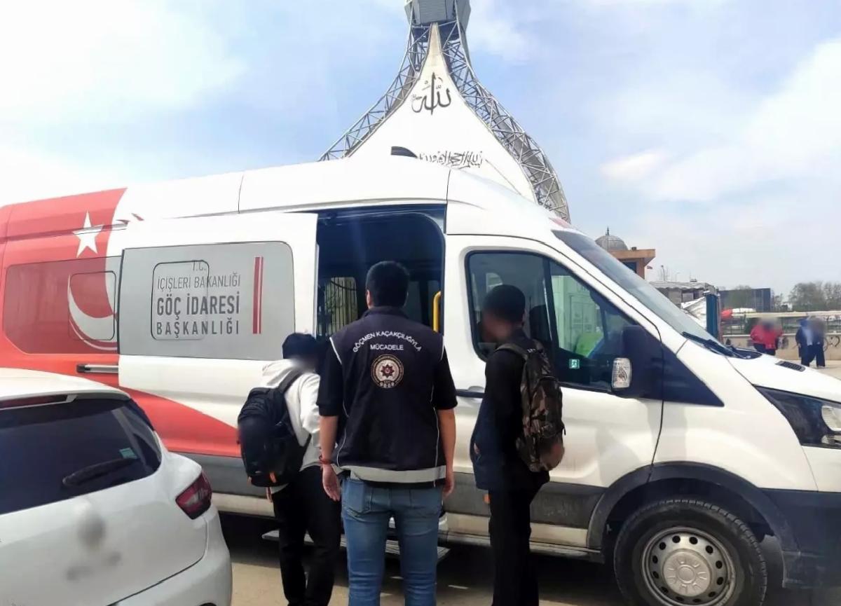 Afyonkarahisar’da Sistemsiz Göçmen Operasyonu