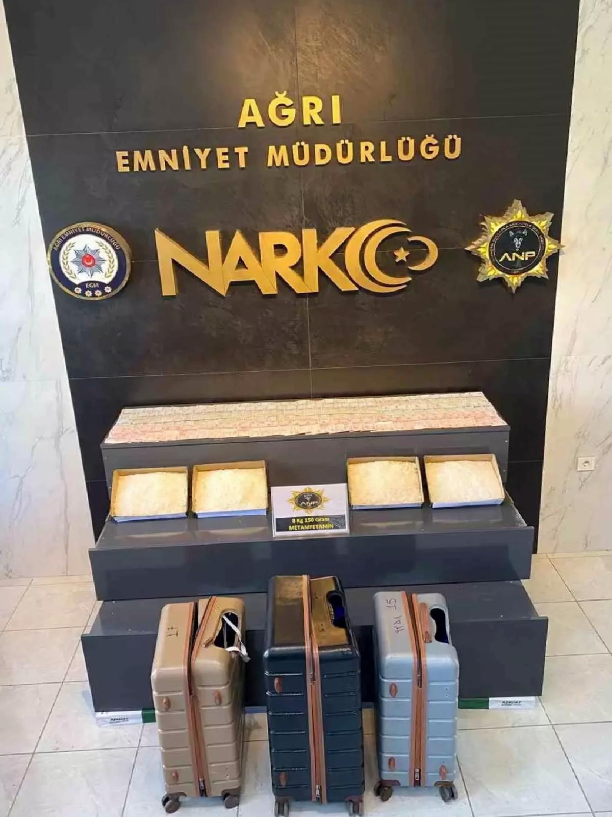 Ağrı’da Uyuşturucu Operasyonu