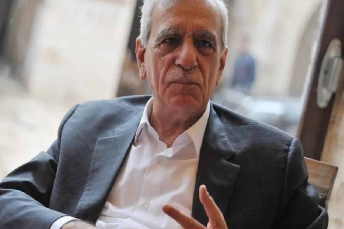 Ahmet Türk, terör örgütü PKK’nın feshi sonrası birinci kere konuştu