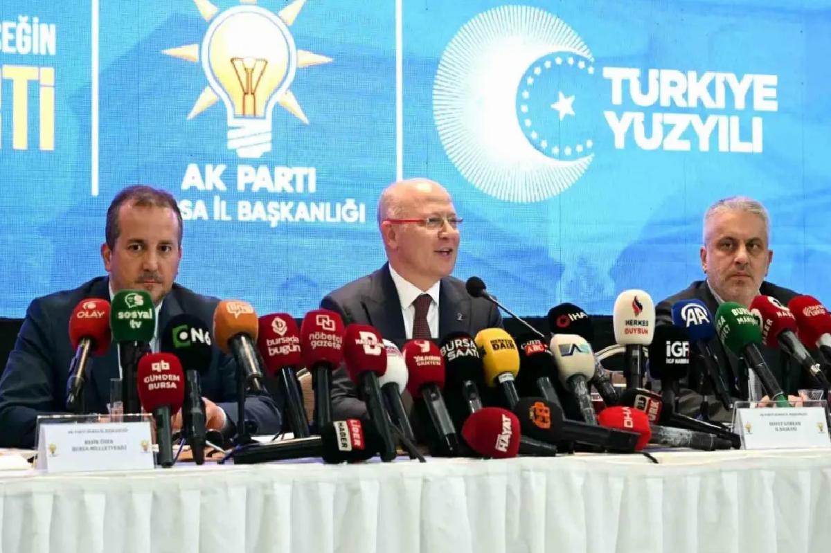 Ak Parti Bursa Vilayet Lideri Gürkan: Kayyum Atanması Algı Çalışması
