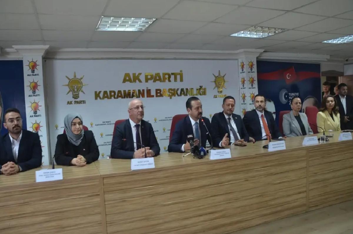AK Parti Genel Lider Yardımcısı Güçlü, Karaman’da konferansa katıldı Açıklaması