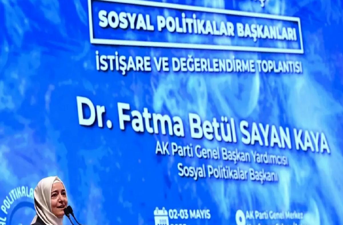 AK Parti Genel Lider Yardımcısı Kaya, Genişletilmiş Toplumsal Siyasetler Liderleri Toplantısı’nda konuştu Açıklaması