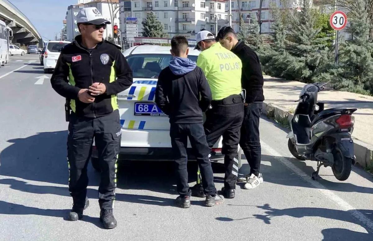Aksaray’da Ehliyetsiz Motosiklet Süsleyeni 54 Bin Lira Ceza