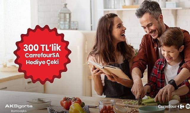 Aksigorta’dan Konut Sigortası Alanlara CarrefourSA İkram Çeki Fırsatı
