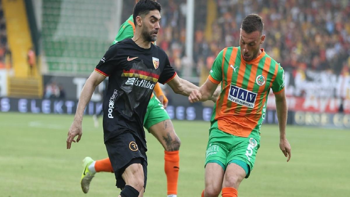 Alanyaspor ile Kayserispor yenişemedi