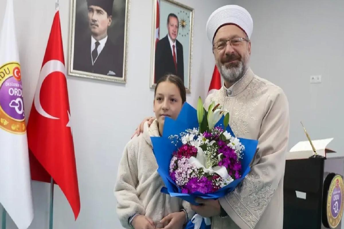 Ali Erbaş’tan Ordu Valisi’ne Ziyaret