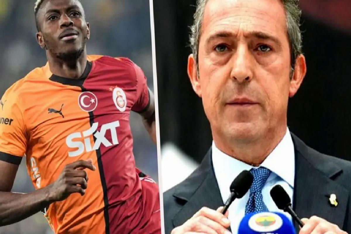 Ali Koç’tan Osimhen İsyanı: Onun yüzünden küfürler yedim