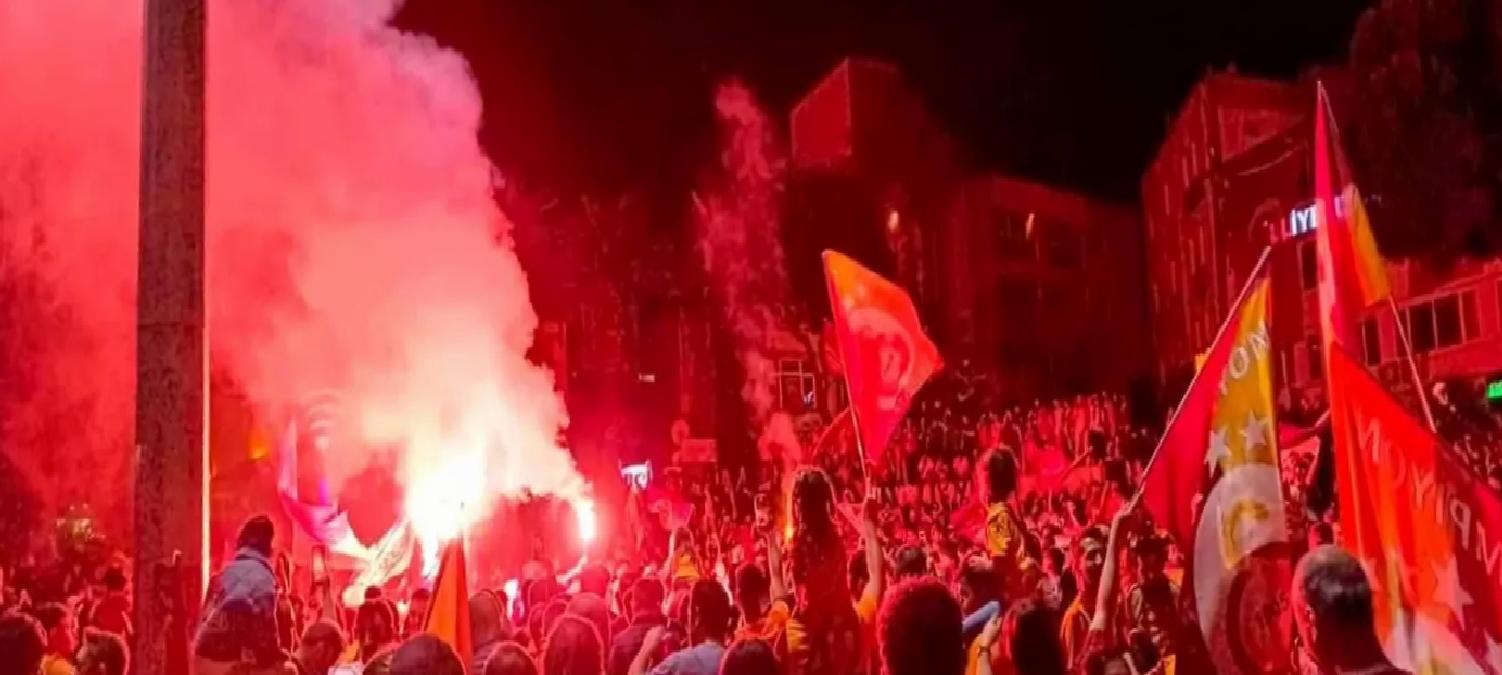 Aliağa’da Galatasaray Şampiyonluğu Coşkusu