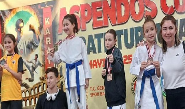 Aliağalı Karateciler Aspendos Cup Karate Turnavası’nda