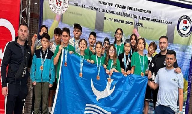 Aliağalı Yüzücülerden Madalya Gösteri, 16 Atlet 16 Madalya İle Döndü