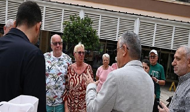 Alman ikili Lider Topaloğlu’ndan teşekkür plaketi
