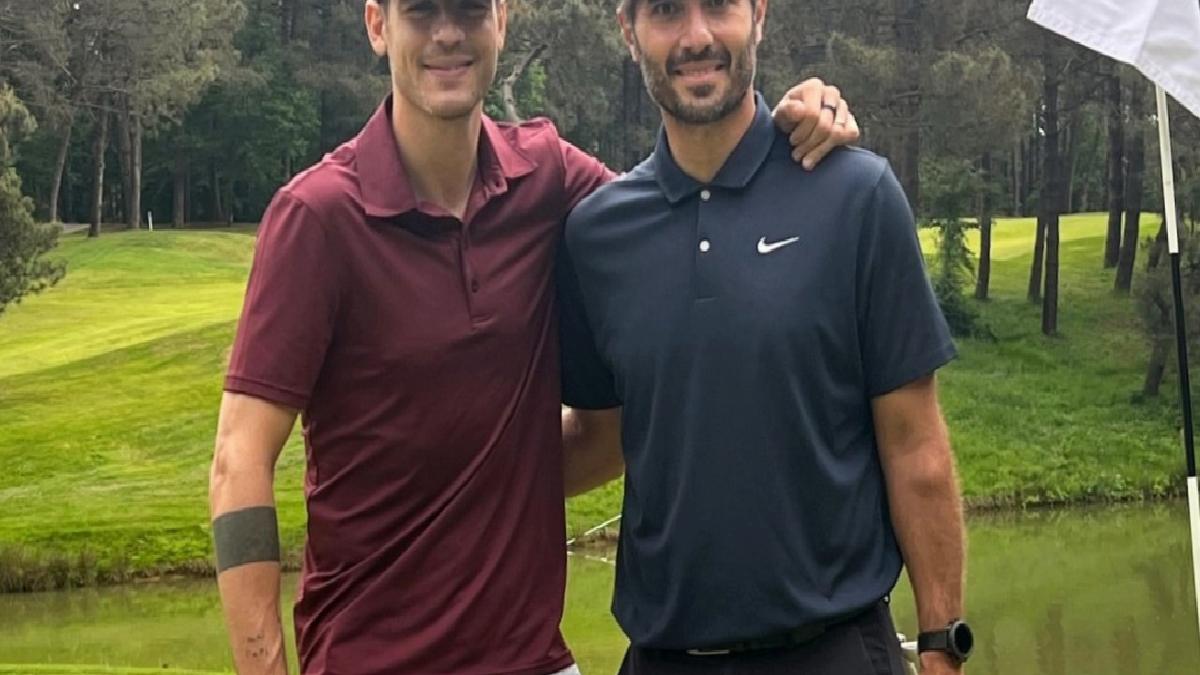 Alvaro Morata ve Hamit Altıntop golf oynadı