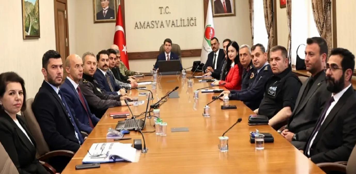 Amasya’da Güvenlik Toplantısı