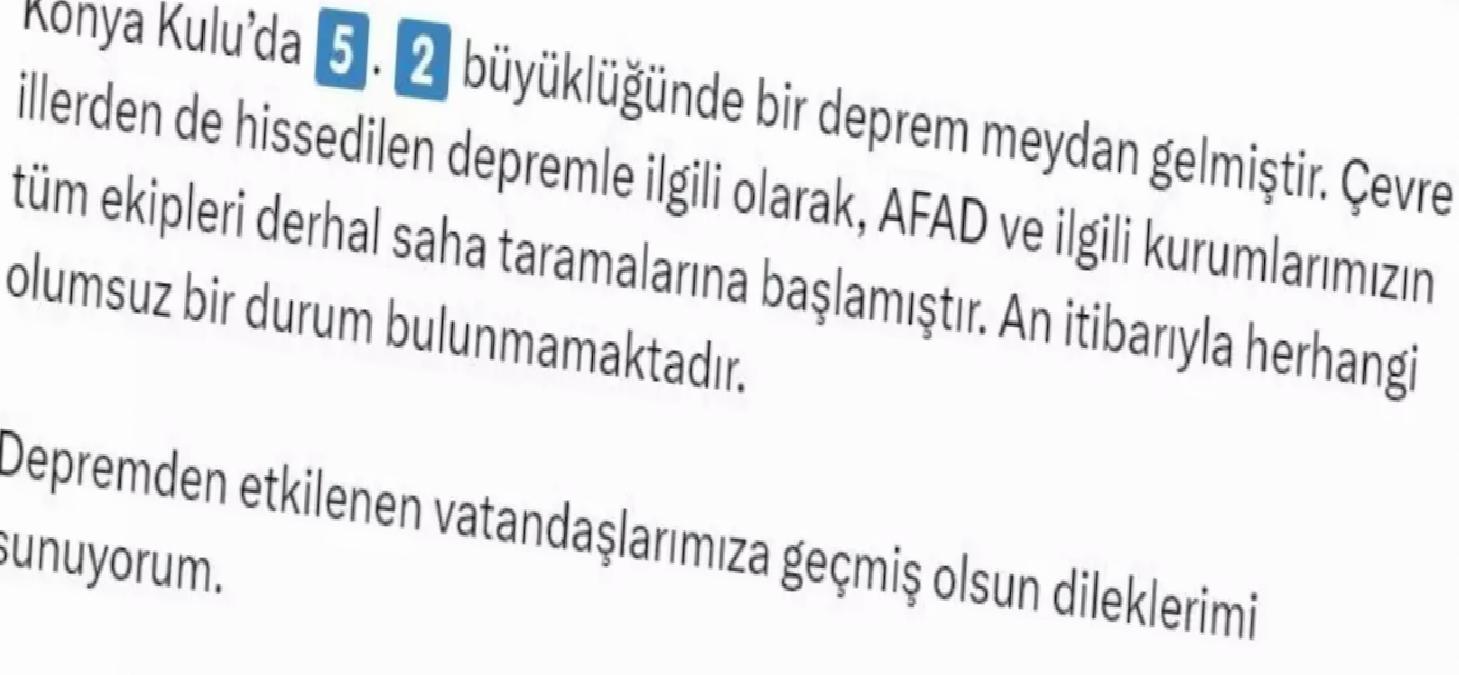 Ankara’da Zelzele Panikle Hissedildi