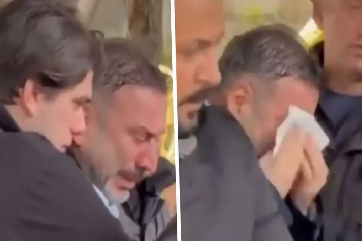 Annesini toprağa veren Ertem Şener hüngür hüngür ağladı