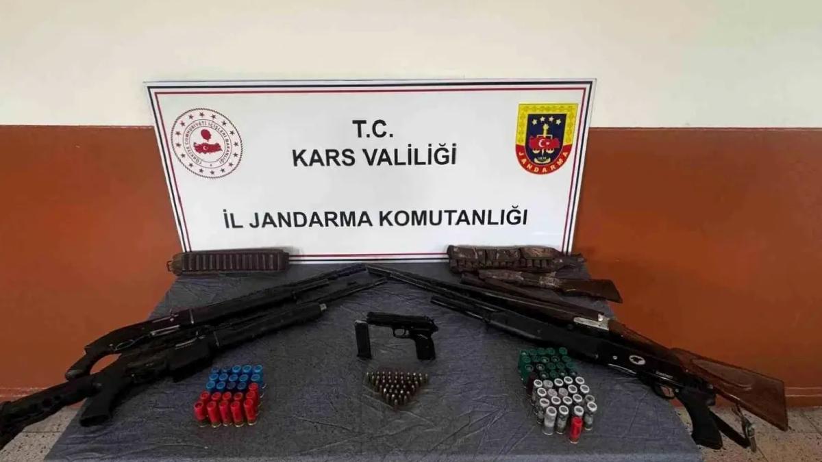 Arpaçay’da Silah Operasyonu