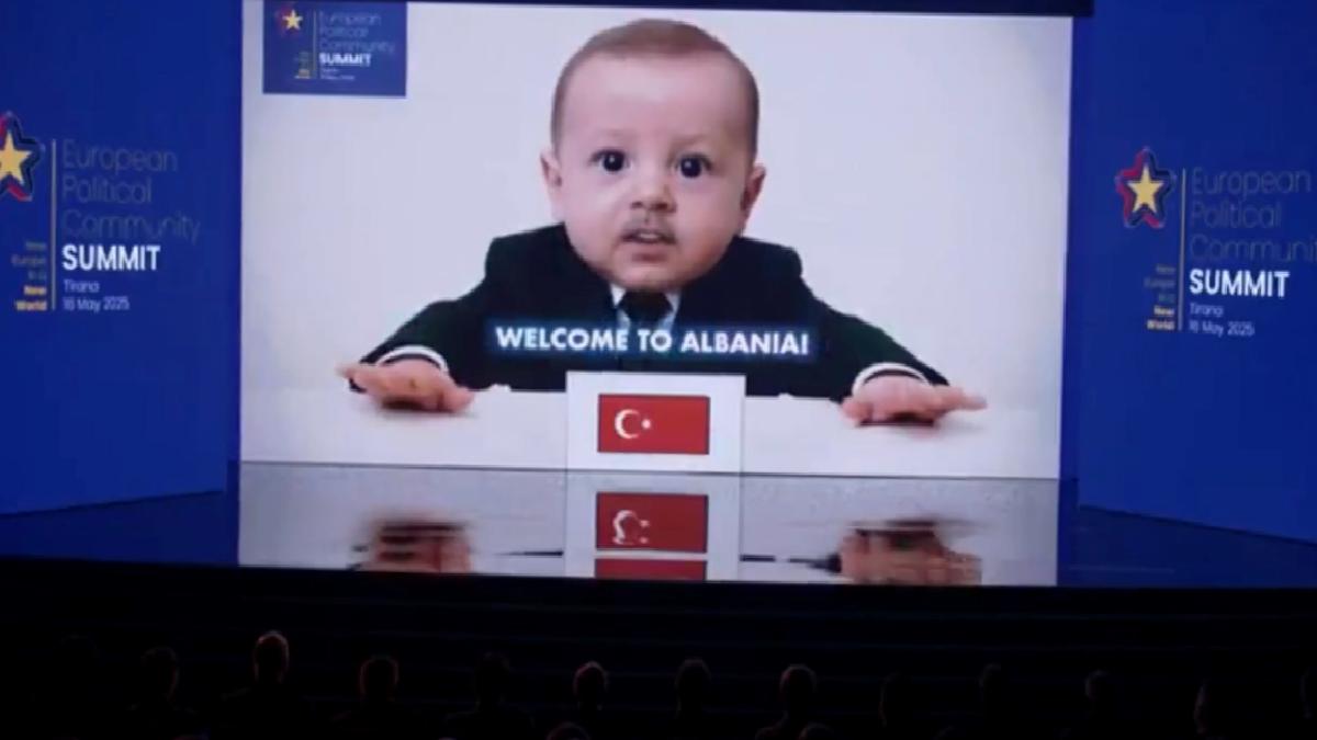 Avrupa Siyasi Topluluğu 6. Doruğu Tiran’da başladı: Başkanların bebek halleriyle