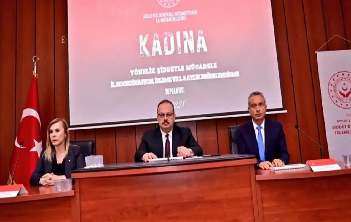 Aydın’da Bayana Şiddetle Gayret Toplantısı