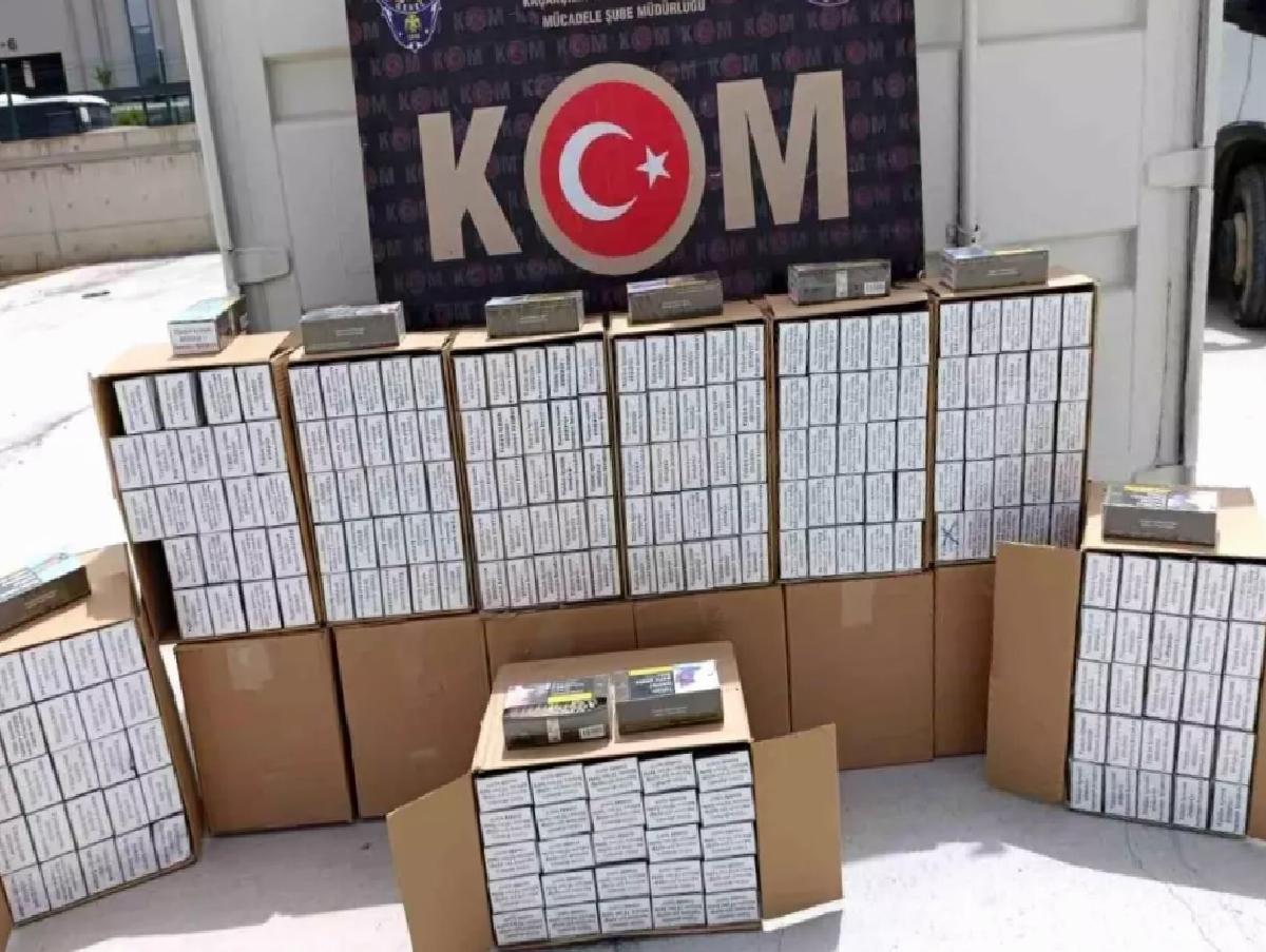 Aydın’da Kaçak Tütün Operasyonu