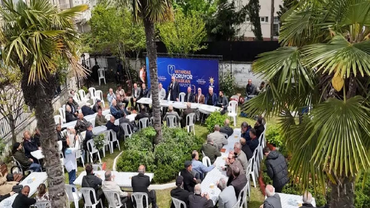 Bafra’da Lider Kılıç, Vatandaşlarla Buluştu