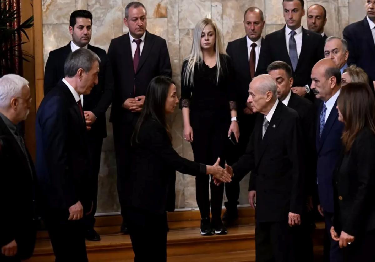 Bahçeli’den Başkan’a Taziye Ziyareti
