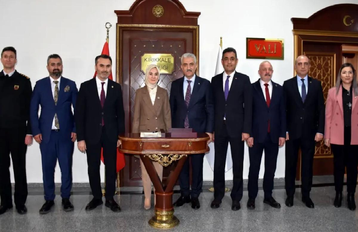 Bakan Göktaş Kırıkkale’de Ziyaretlerde Bulundu