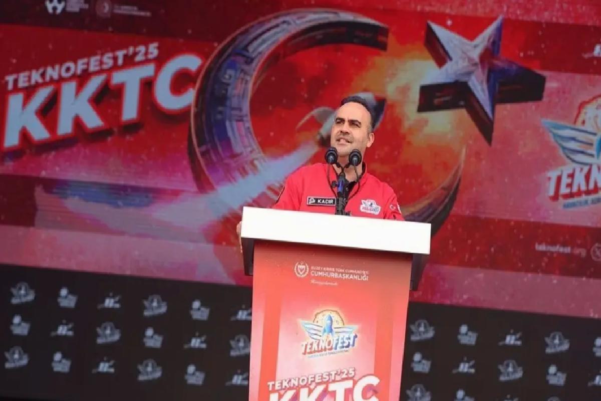 Bakan Kacır, TEKNOFEST KKTC’nin kapanış merasiminde konuştu Açıklaması