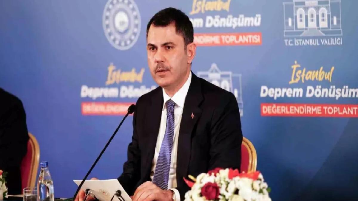 Bakan Kurum: “Devletimiz İstanbul’un dönüşümü için gövdesini taşın altına koymuştur”